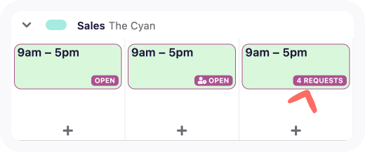 4 requests open shift.png