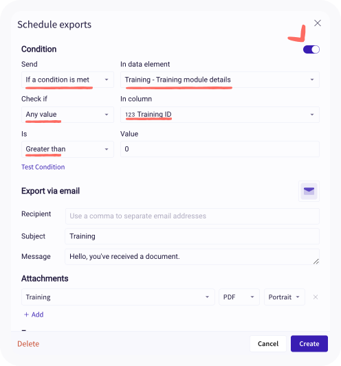 schedule export on condition.png