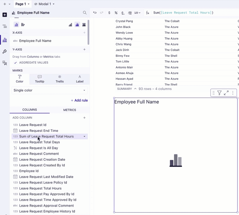 drag column into slect X and Y.gif