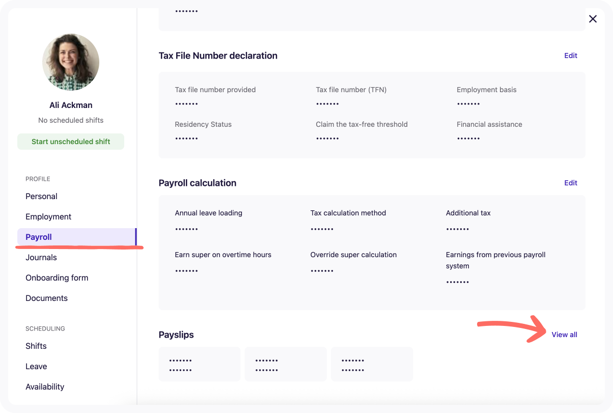 Screenshot of steps 2 to 3.