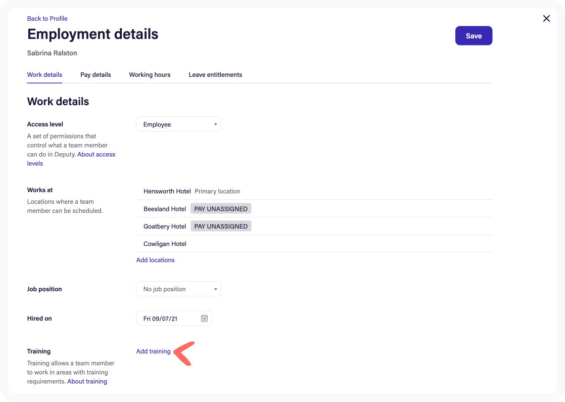 enterprise rmploymnet details add training.png