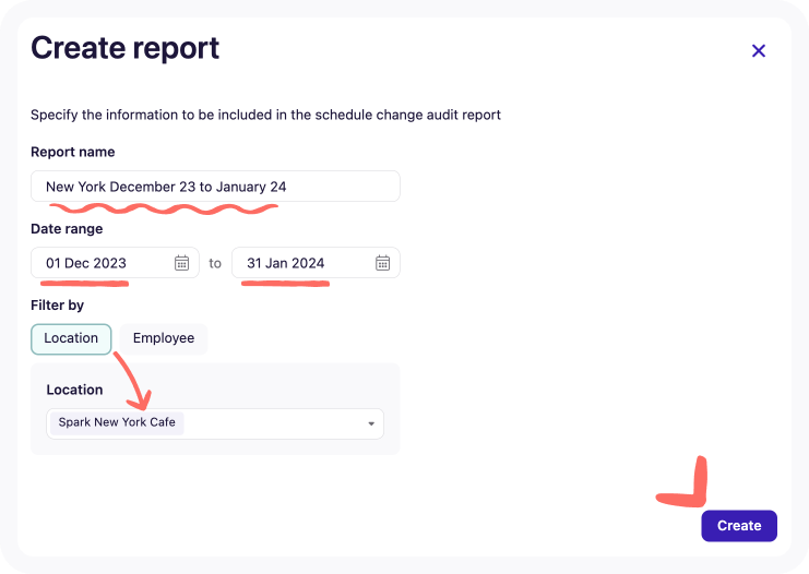 create schedule change audit report.png
