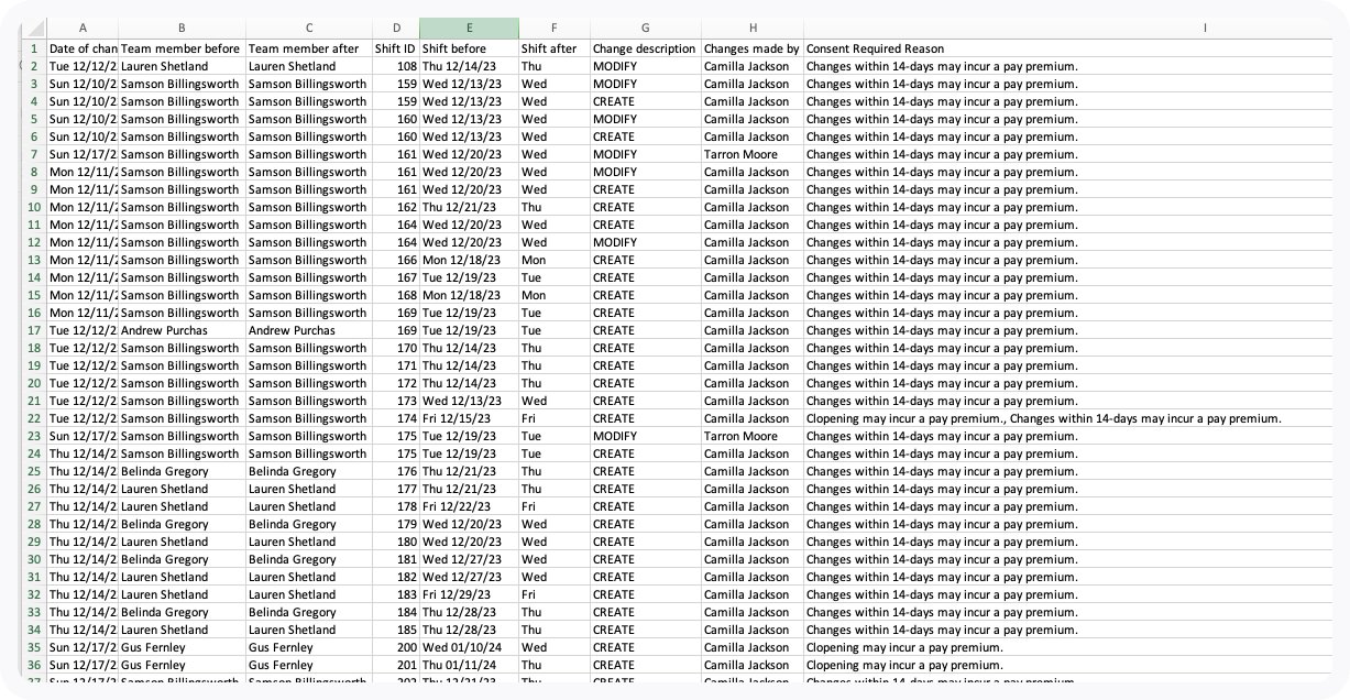 schedule change audit report csv.png