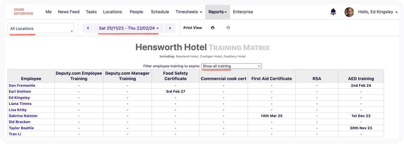 filter training matrix report.png